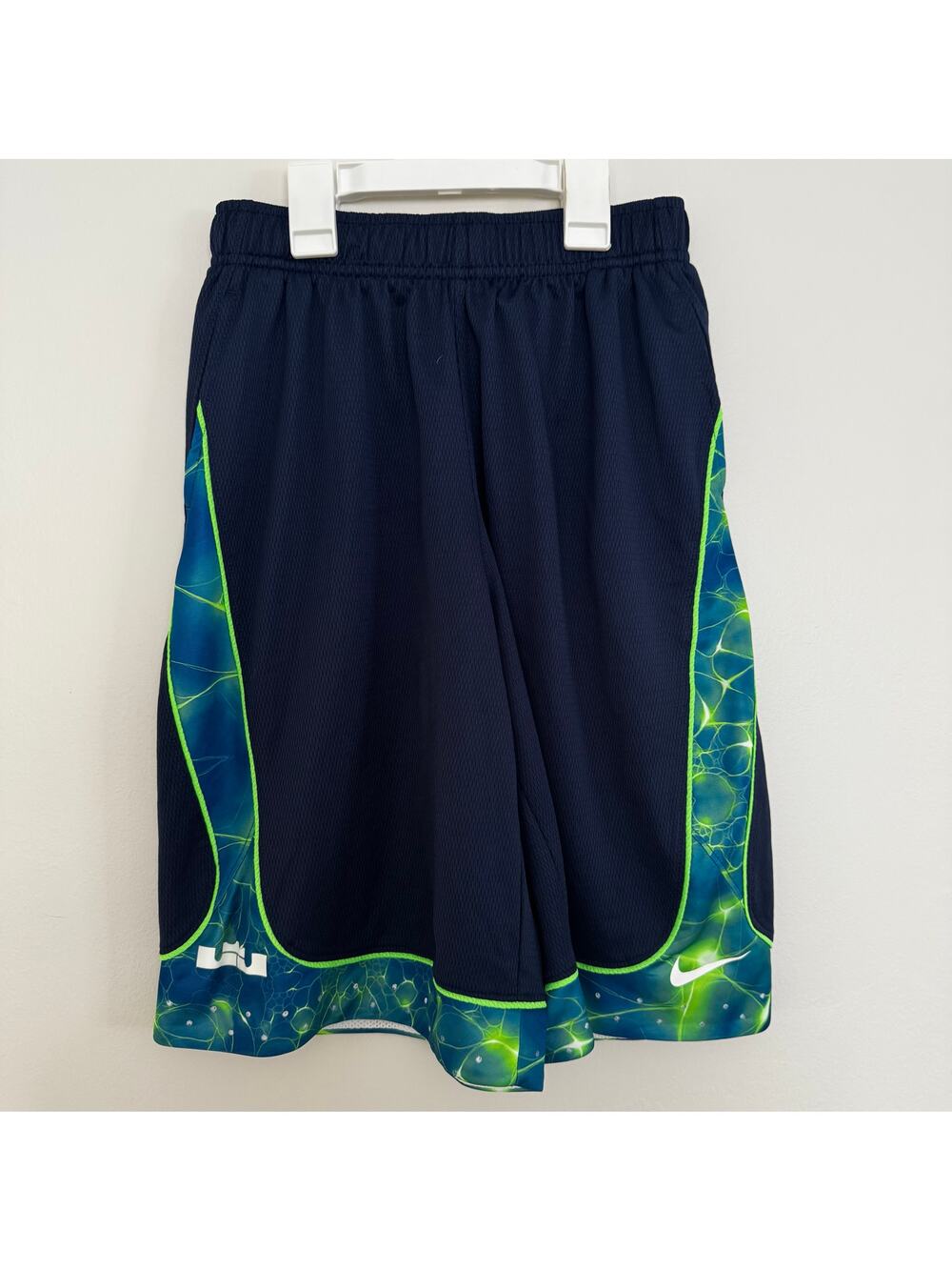 Nike Lebron Helix Elite Dri-Fit Athletic Shorts in Navy